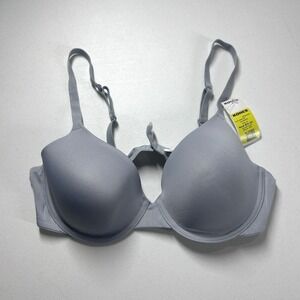 So Intimates‎ T-shirt Bra 38B Light Gray Underwire Adjustable Straps NEW